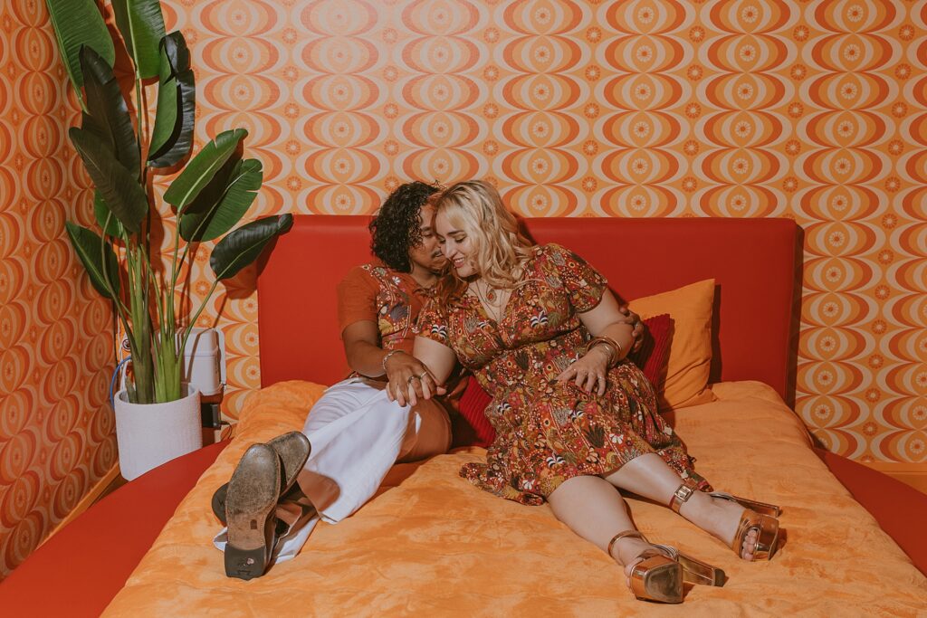 70s Inspired Couples Photoshoot