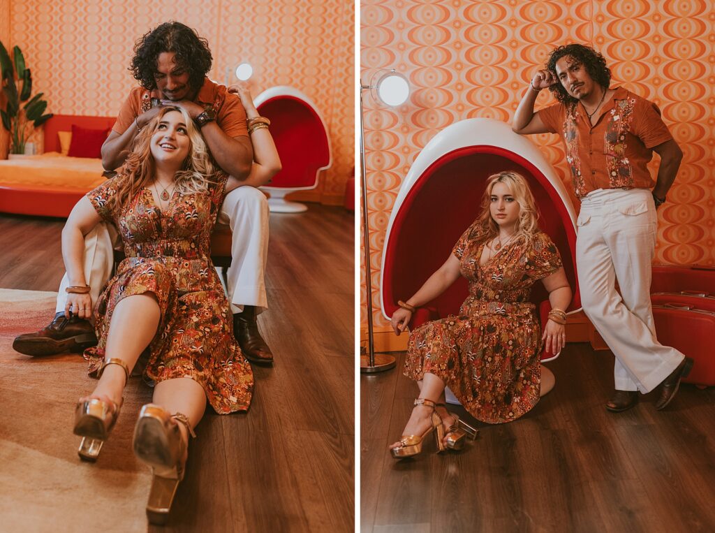 70s Inspired Couples Photoshoot