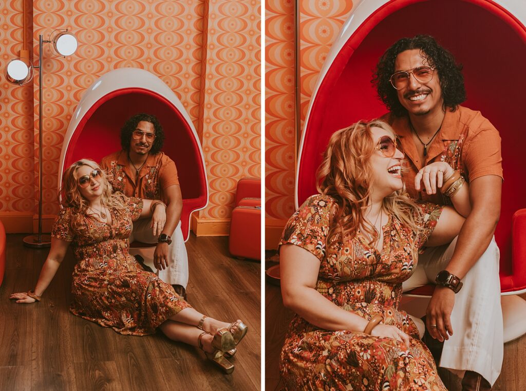 70s Inspired Couples Photoshoot