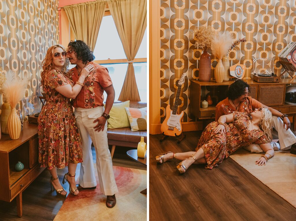 70s Inspired Couples Photoshoot