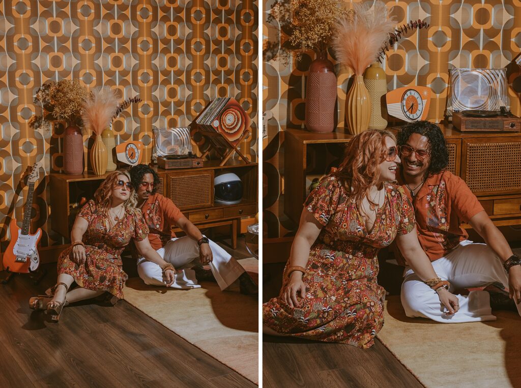 70s Inspired Couples Photoshoot